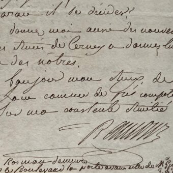 La belle tragédienne Mademoiselle Raucourt évoque sa compagne Madame de Ponty