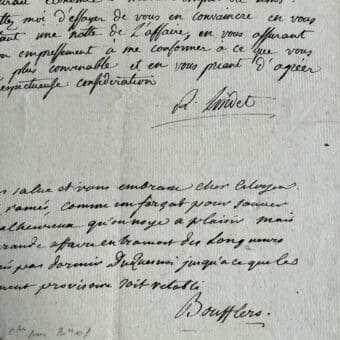 Lindet et Bloufflers aident Maimbourg à retrouver son domaine de Santa-Giulia, entre Porto-Vecchio et Bonifacio