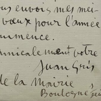 Juan Gris rédige un article sur le cubisme pour Europa-Almanach