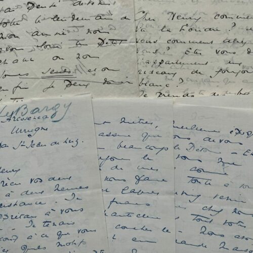 Simone Le Bargy entame les répétitions de Chantecler d'Edmond Rostand
