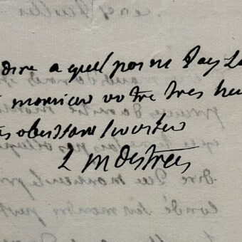 Le maréchal d'Estrées annonce la victoire du Prince de Condé à Compiègne