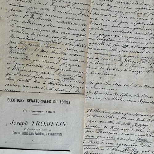 Joseph Tromelin dresse un portrait au vitriol de son ancien ami Aristide Briand