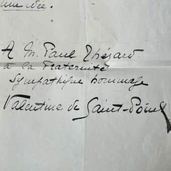 Valentine de Saint-Point exprime la manière dont elle conçoit la danse moderne