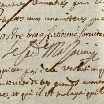 En pleine Fronde, le cardinal Mazarin, réfugié à Pontoise, donne des gages à un soutien du Roi