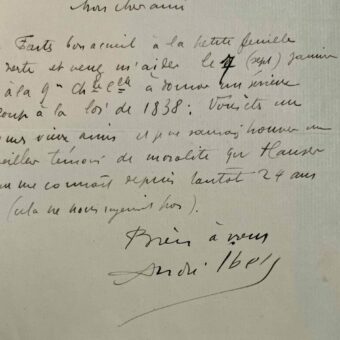 Le poète anarchiste André Ibels veut "donner un sérieux coup" à la loi des aliénés de 1838