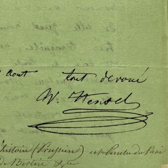 Le peintre Wilhelm Hensel, s'installe à Boulogne-sur-Mer, avec son épouse Fanny Mendelssohn