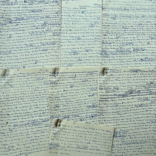 Important manuscrit de Joseph Kessel sur l'affaire Stavisky
