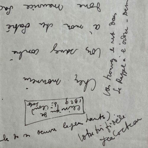 Remarquable témoignage de Jean Cocteau sur Erik Satie, son oeuvre et ses démons