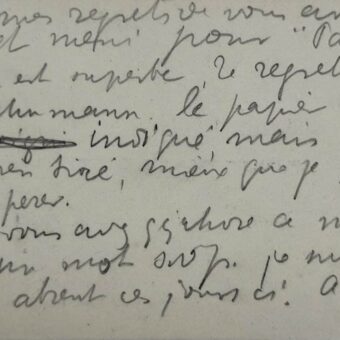 Felix Vallotton satisfait de son portrait de A. Schumann publié dans la revue du Jungendstil "Pan"