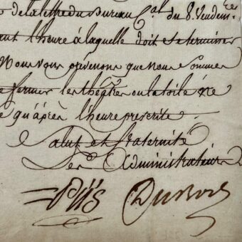 1799 : les théâtres qui fermeront en retard seront fermés par la police