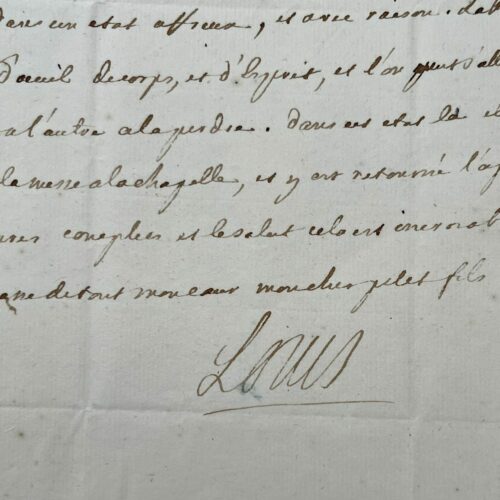 Louis XV assiste à l'agonie de Marie Leszczynska "La reine baisse à vue d'oeil de corps et d'esprit"