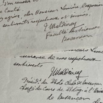 Le physicien Jules Maldiney oeuvre pour qu'une "rue des Frères Lumière" soit nommée à Besançon