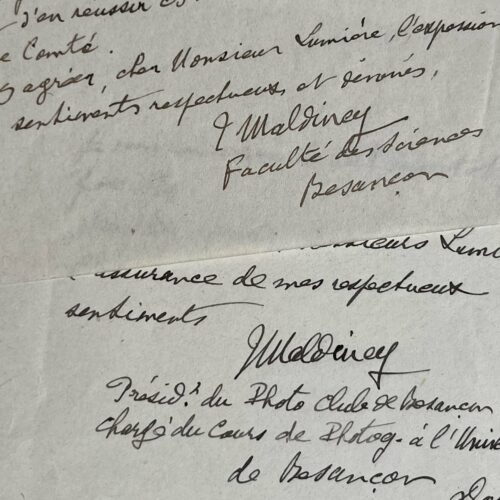 Le physicien Jules Maldiney oeuvre pour qu'une "rue des Frères Lumière" soit nommée à Besançon