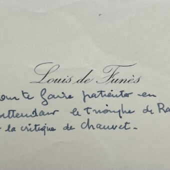 Louis de Funès attend le triomphe des Aventures de Rabbi Jacob et la critique de Louis Chauvet