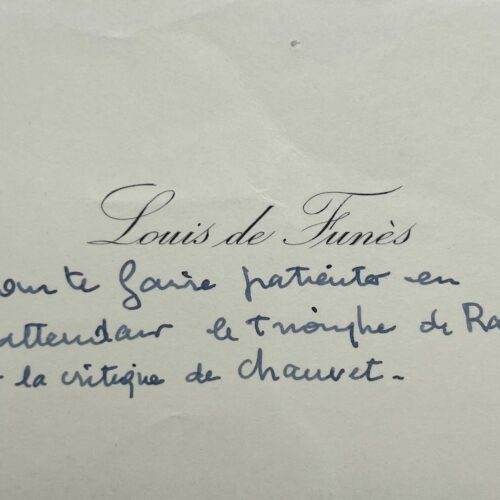 Louis de Funès attend le triomphe des Aventures de Rabbi Jacob et la critique de Louis Chauvet