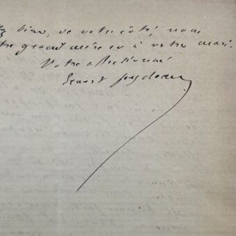 Ernest Feydeau s'inspire de Lord Byron pour écrire Les Aventures du baron de Féreste