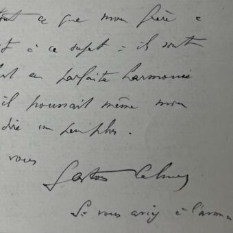Gaston Calmette fait la promotion des formidables découvertes de son frère Albert Calmette sur la tuberculose
