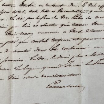 Les larmes d'Alphonse de Lamartine après le décès de sa fille unique Julia