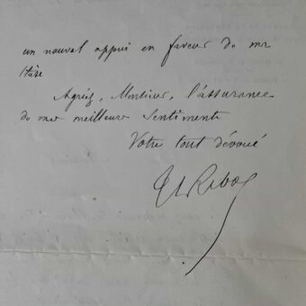 Théodule Ribot, père de la psychologie, salue "La Tristesse" de Maurice de Fleury