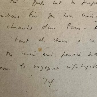 Joseph Kessel part s'isoler pour achever l'écriture du Tour du malheur