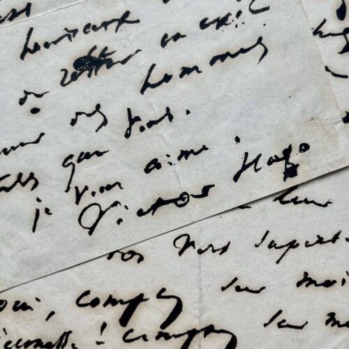 Victor Hugo préfère rester en exil pour soutenir les combattants de la justice, de la liberté et de l'idéal