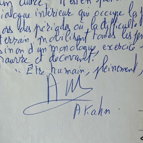 Réflexions d'Axel Kahn sur Arthur Rimbaud, les Ardennes et la marche