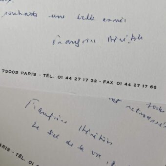 Citation de Françoise Héritier, extraite de son ouvrage "Le Sel de la vie"