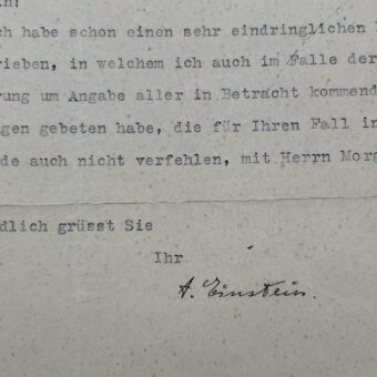 Albert Einstein aide le propagandiste russe Serguei Tchakhotine à trouver un soutien en Amérique