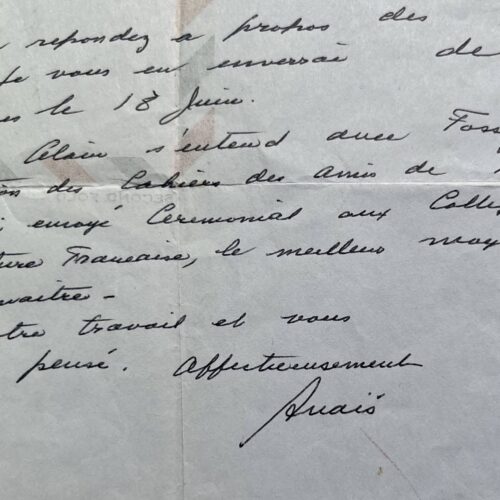 Anaïs Nin dit son admiration pour l'oeuvre de Bachelard