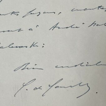 Charles de Gaulle prépare un appel pour les élections de 1947 avec l'aval de Malraux et de Palewski