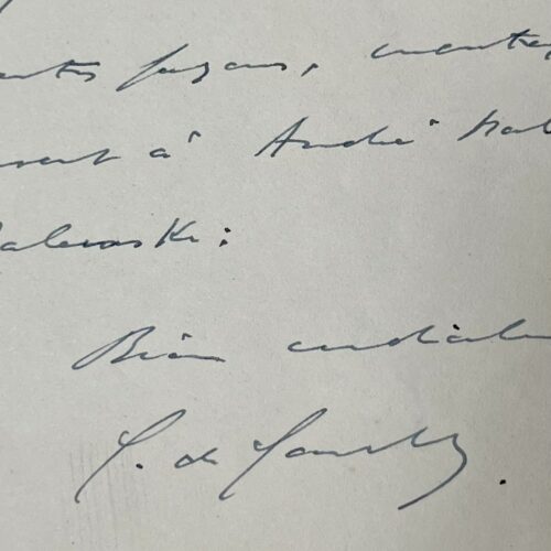 Charles de Gaulle prépare un appel pour les élections de 1947 avec l'aval de Malraux et de Palewski