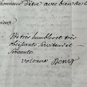 Voltaire et Mme Denis s'occupent du sort des "émigrants" et demandent un prix juste pour le pain