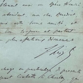 Franz Liszt se réjouit de participer à l'inauguration du monument Beethoven à Bonn