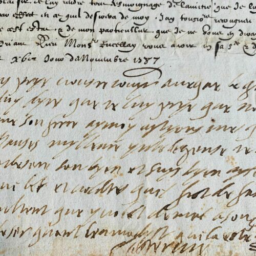 Catherine de Médicis tisse des liens avec le nouveau grand duc de Toscane après la mort de François Ier de Médicis