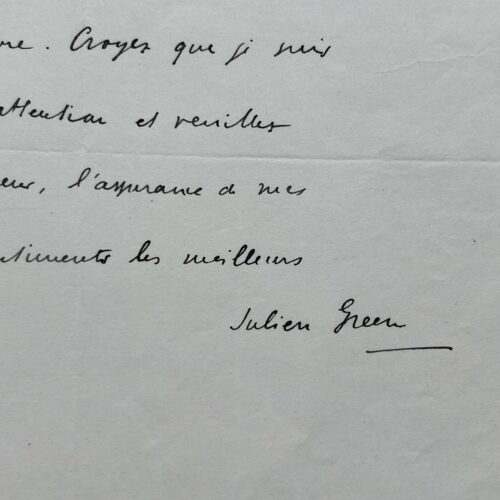 Le jeune Julien Green fait paraître son tout premier roman : "Mont-Cinère"