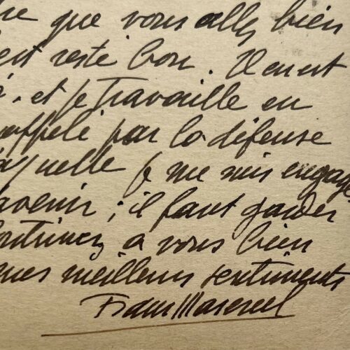 Frans Masereel continue à travailler malgré la déclaration de guerre