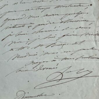 Louise Colet, malade, planifie une visite chez Sainte-Beuve