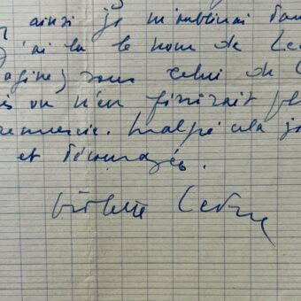 Violette Leduc "triste et découragée", loue l'écriture de Dionys Mascolo et soutient Sartre