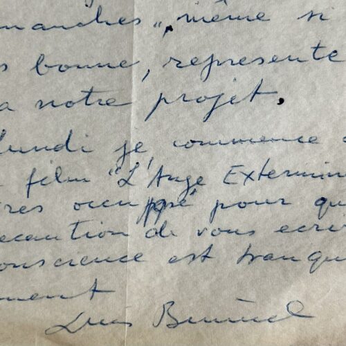 Luis Buñuel débute le tournage de "L'Ange exterminateur"