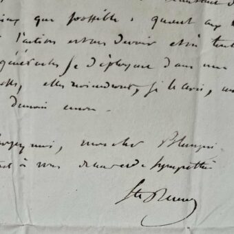 Lettre politique de Sainte-Beuve à Blanqui sur sa condamnation et le gouvernement de Louis-Philippe