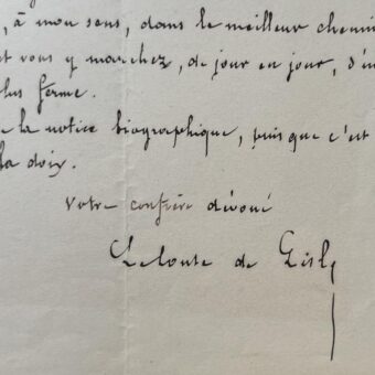 Vifs éloges de Leconte de Lisle pour des vers "si nets et si concis"