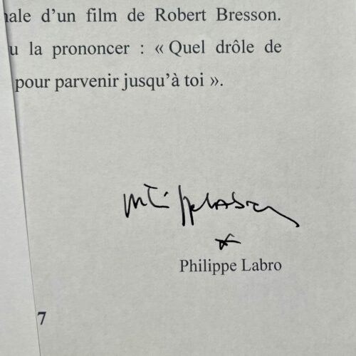 Texte de l'allocution prononcée par Philippe Labro aux obsèques de Johnny Hallyday, dédicacé