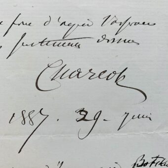 Jean-Martin Charcot cherche un traitement pour son patient russe Poliakov, également soigné par Botkine