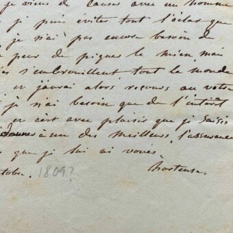 La reine Hortense craint que ses affaires s'embrouillent