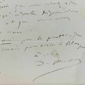 Jacques Offenbach organise un voyage à Étretat