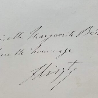Un souvenir du passage de Franz Liszt à Bruxelles en 1882